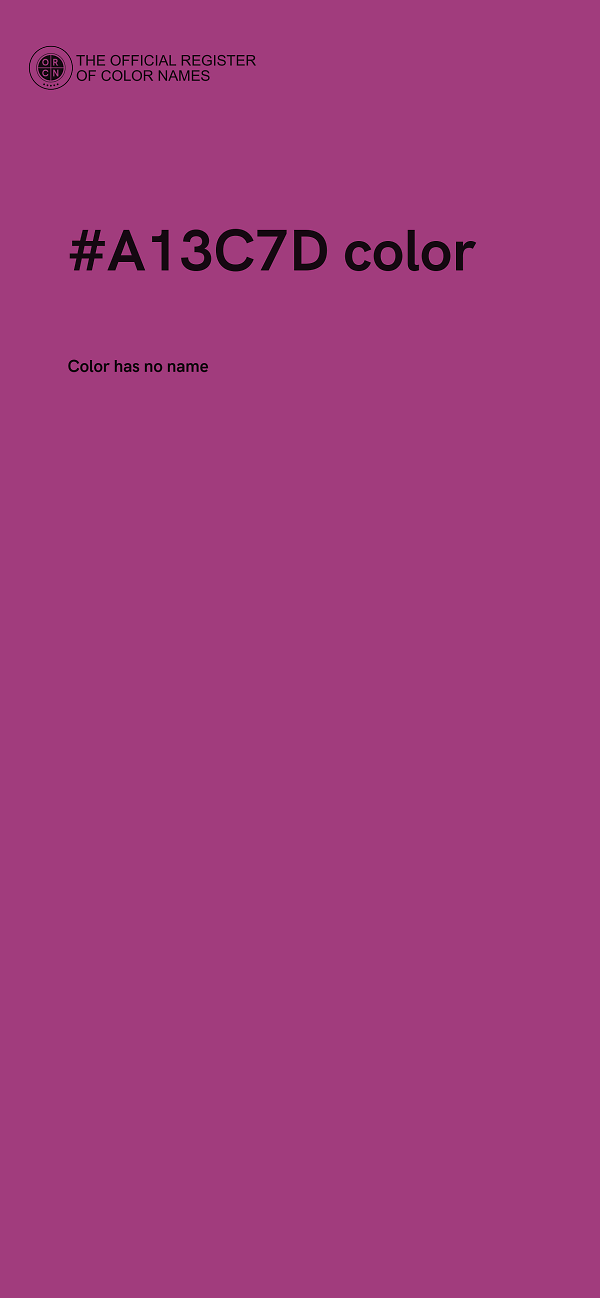 #A13C7D color image