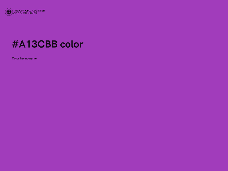 #A13CBB color image