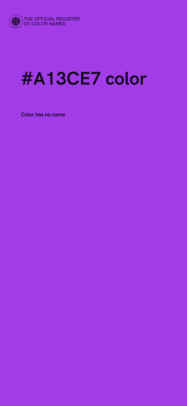 #A13CE7 color image