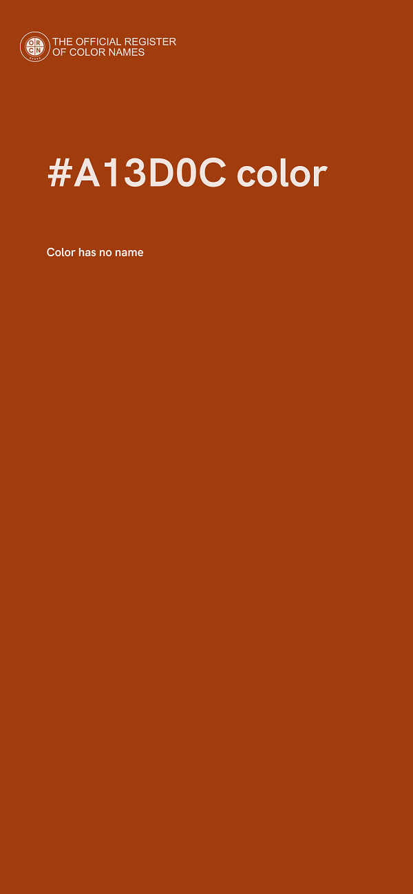 #A13D0C color image