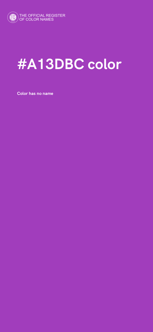 #A13DBC color image