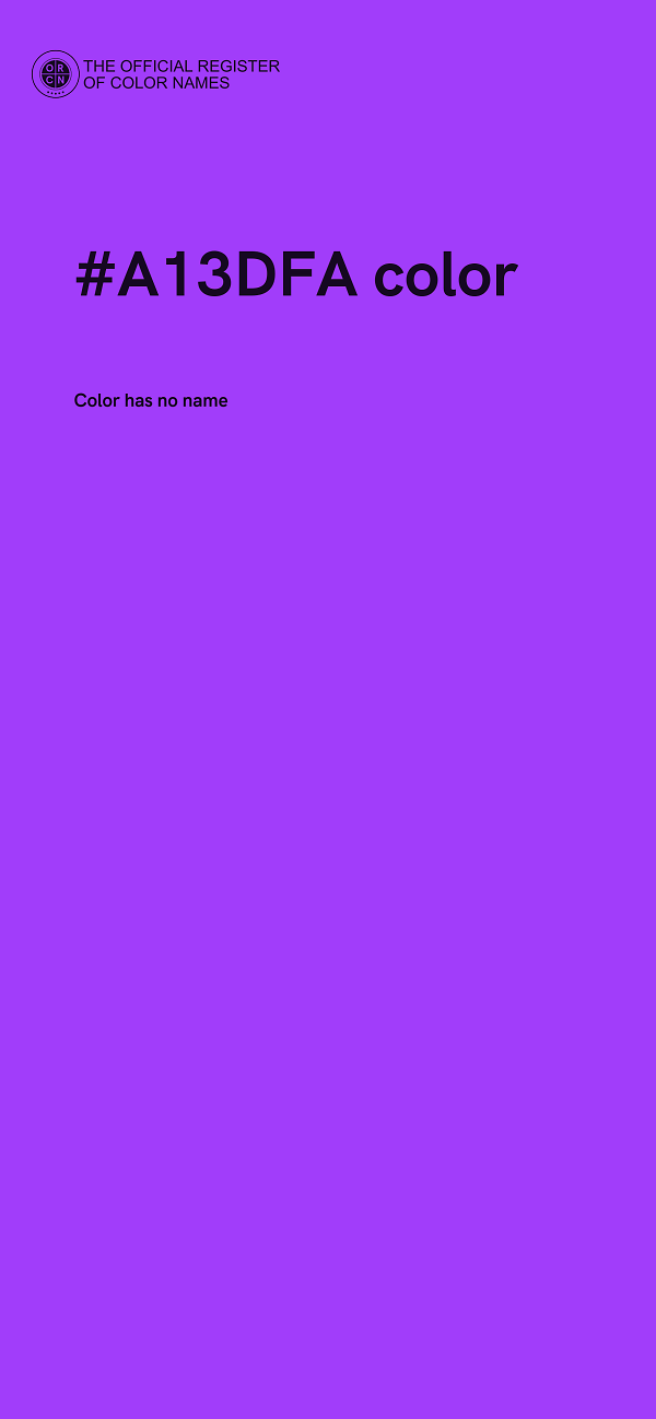 #A13DFA color image