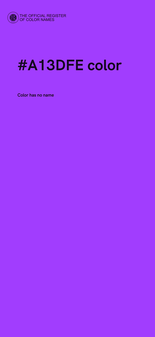 #A13DFE color image