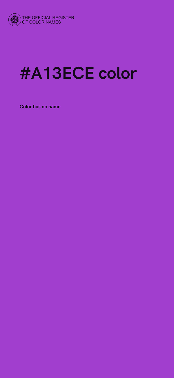 #A13ECE color image