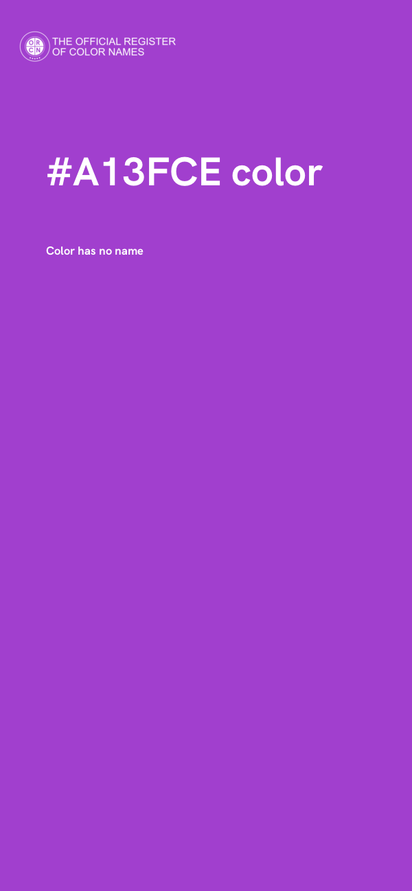 #A13FCE color image