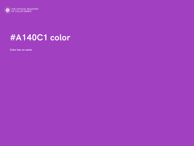 #A140C1 color image