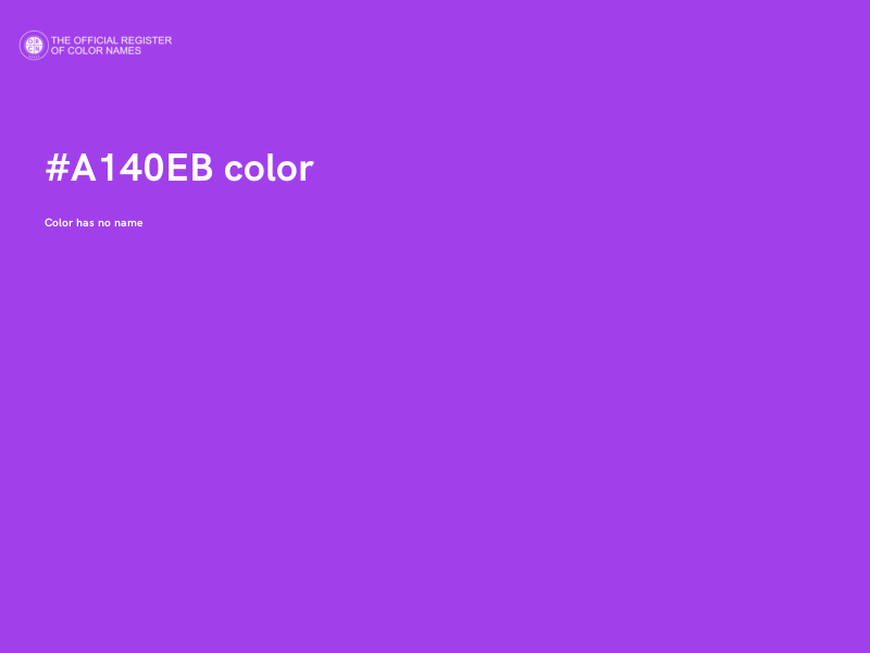 #A140EB color image