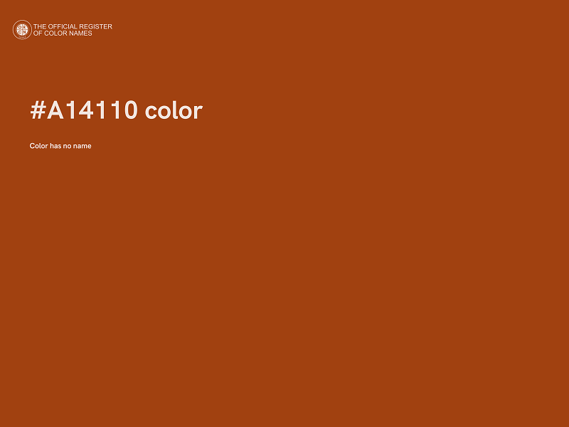 #A14110 color image