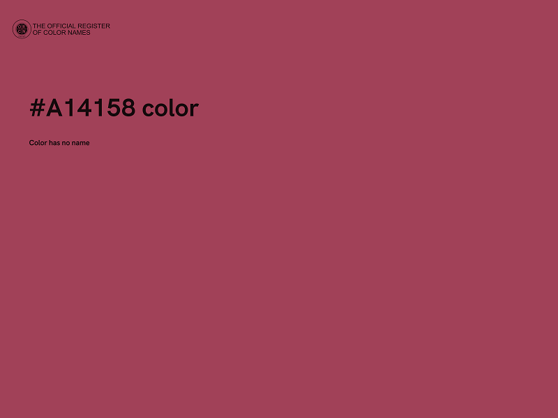 #A14158 color image