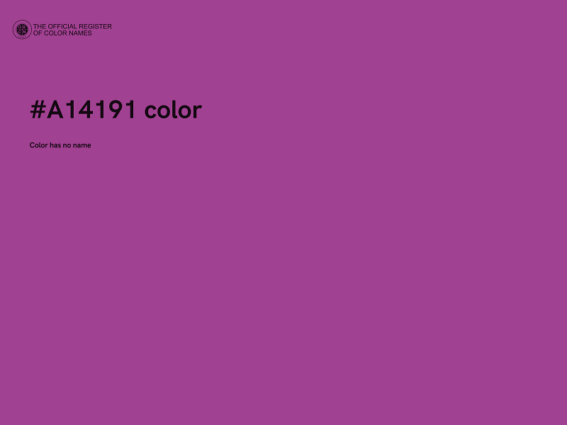 #A14191 color image