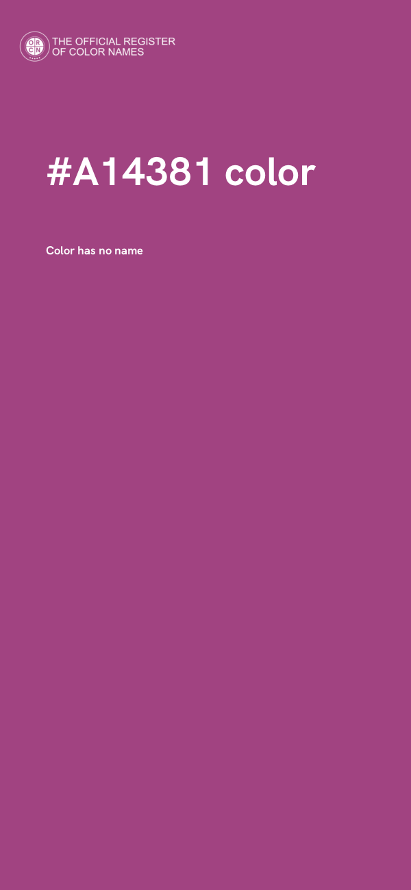 #A14381 color image