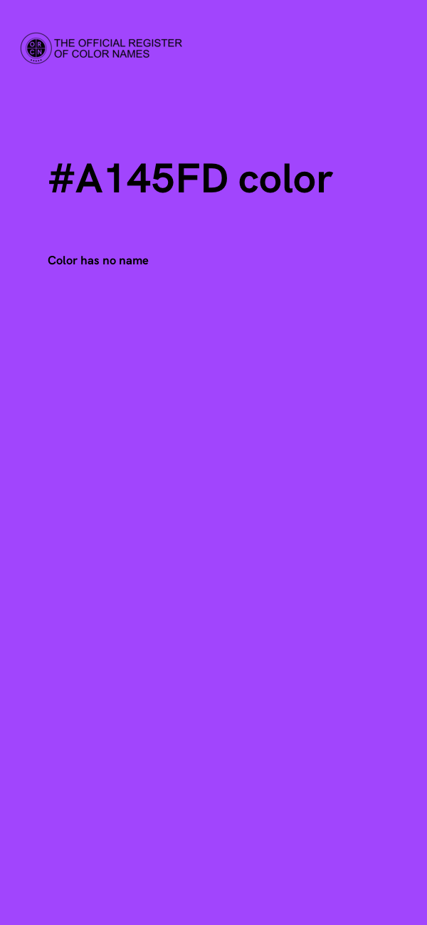#A145FD color image