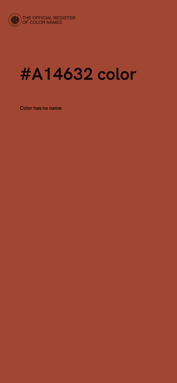 #A14632 color image