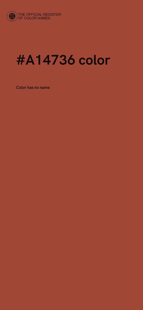 #A14736 color image