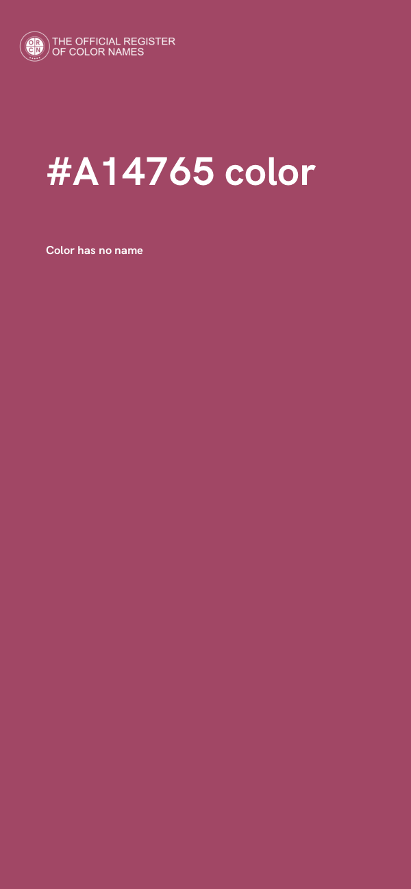 #A14765 color image