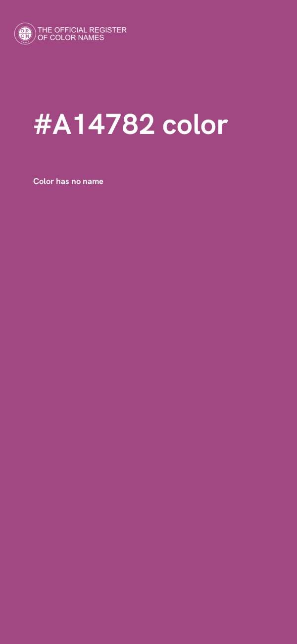 #A14782 color image