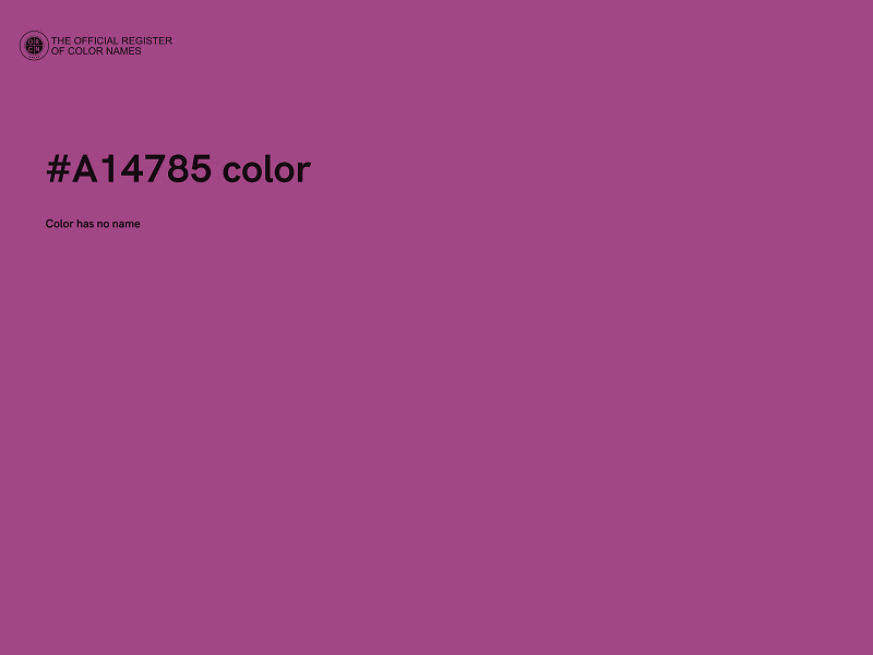 #A14785 color image