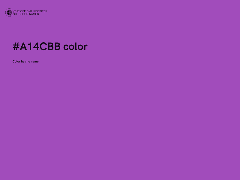 #A14CBB color image