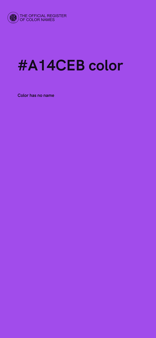 #A14CEB color image
