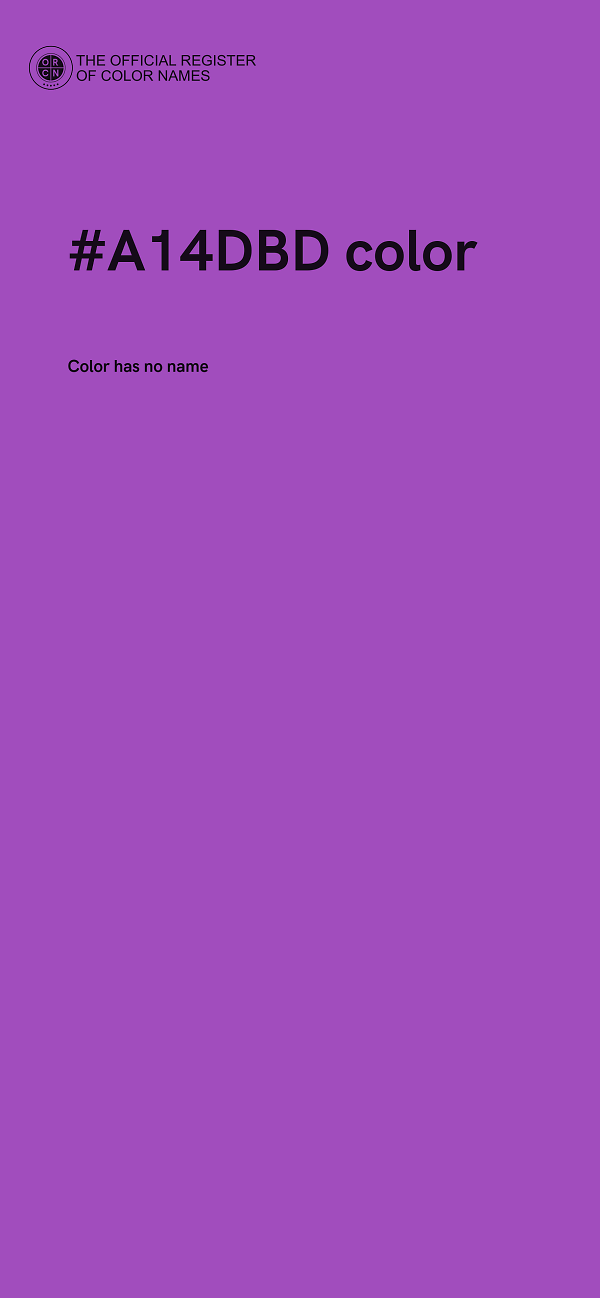 #A14DBD color image
