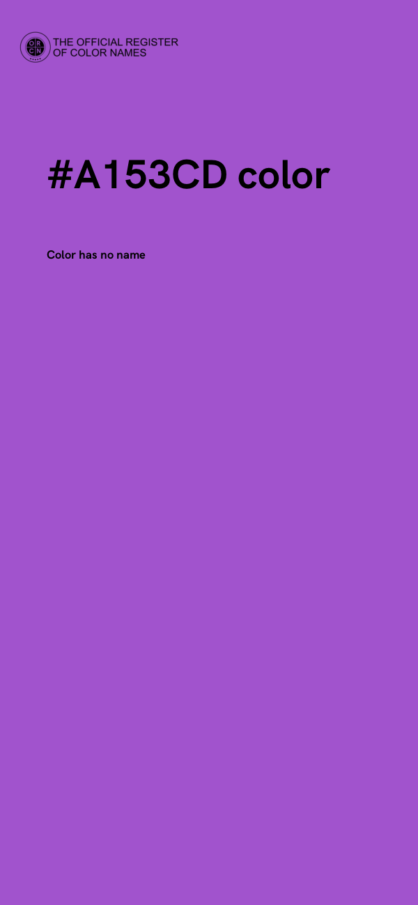 #A153CD color image