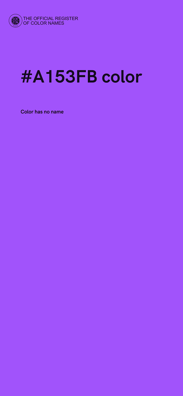 #A153FB color image