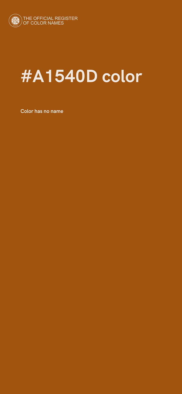 #A1540D color image