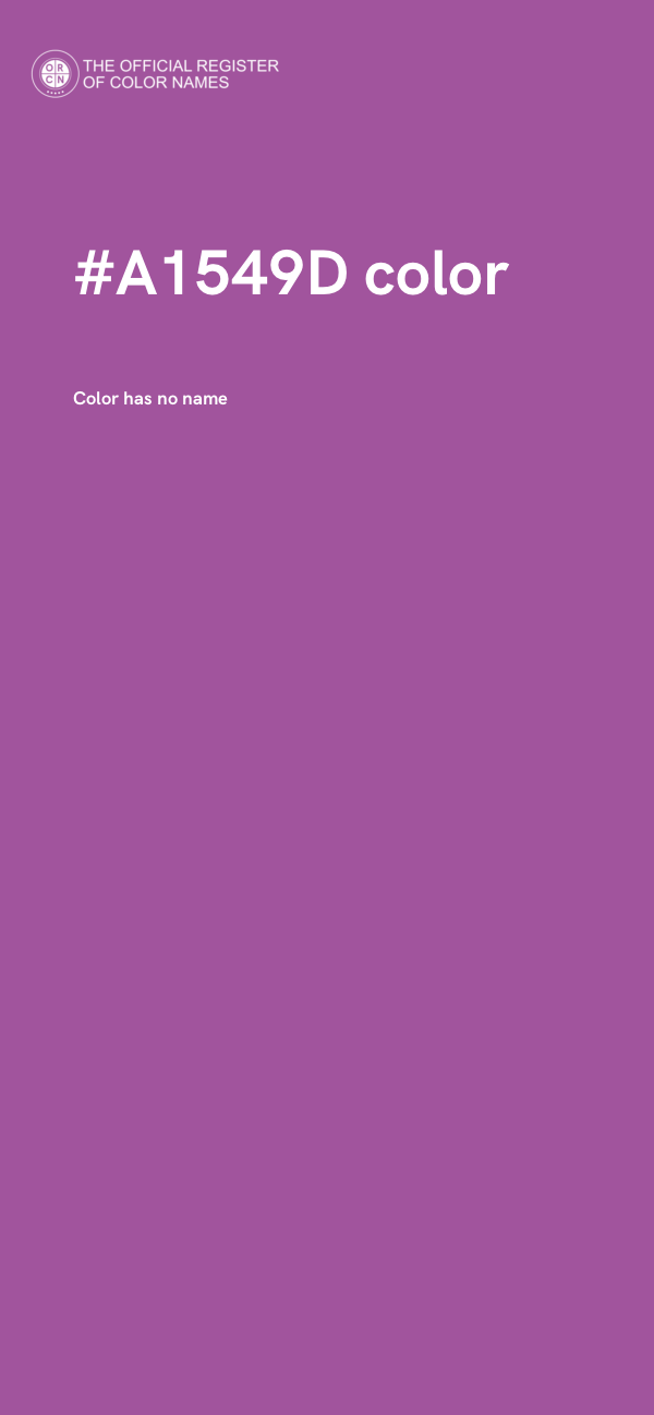 #A1549D color image