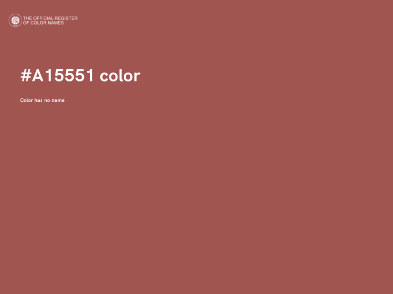 #A15551 color image