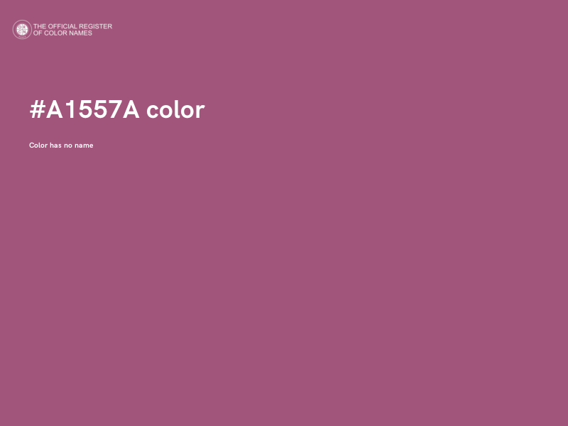 #A1557A color image