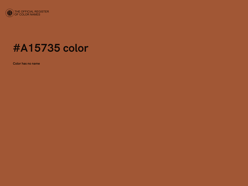 #A15735 color image