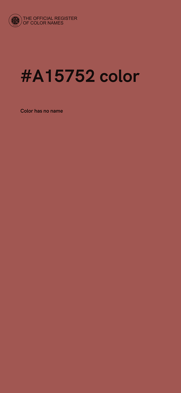 #A15752 color image