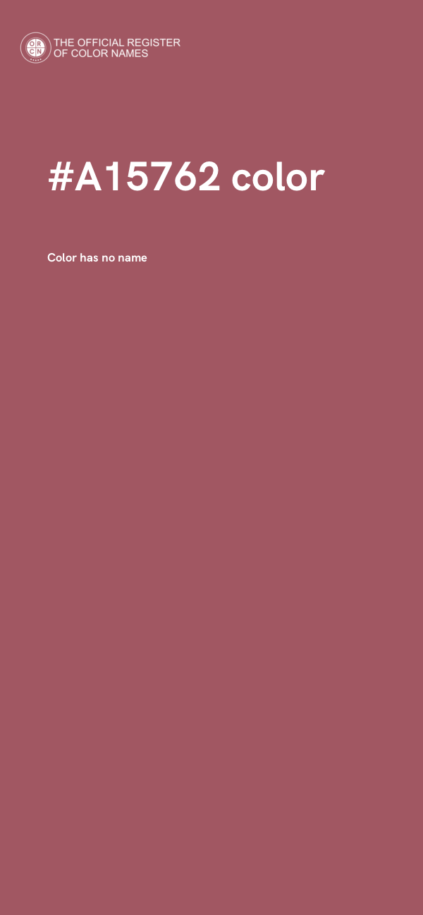 #A15762 color image