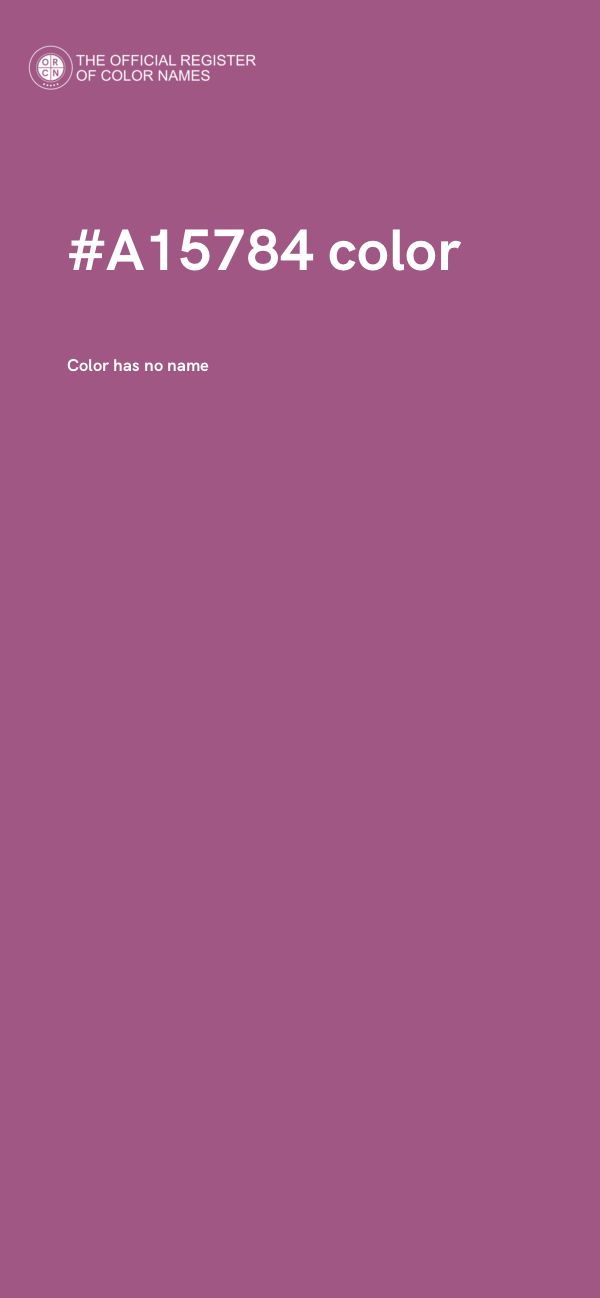 #A15784 color image
