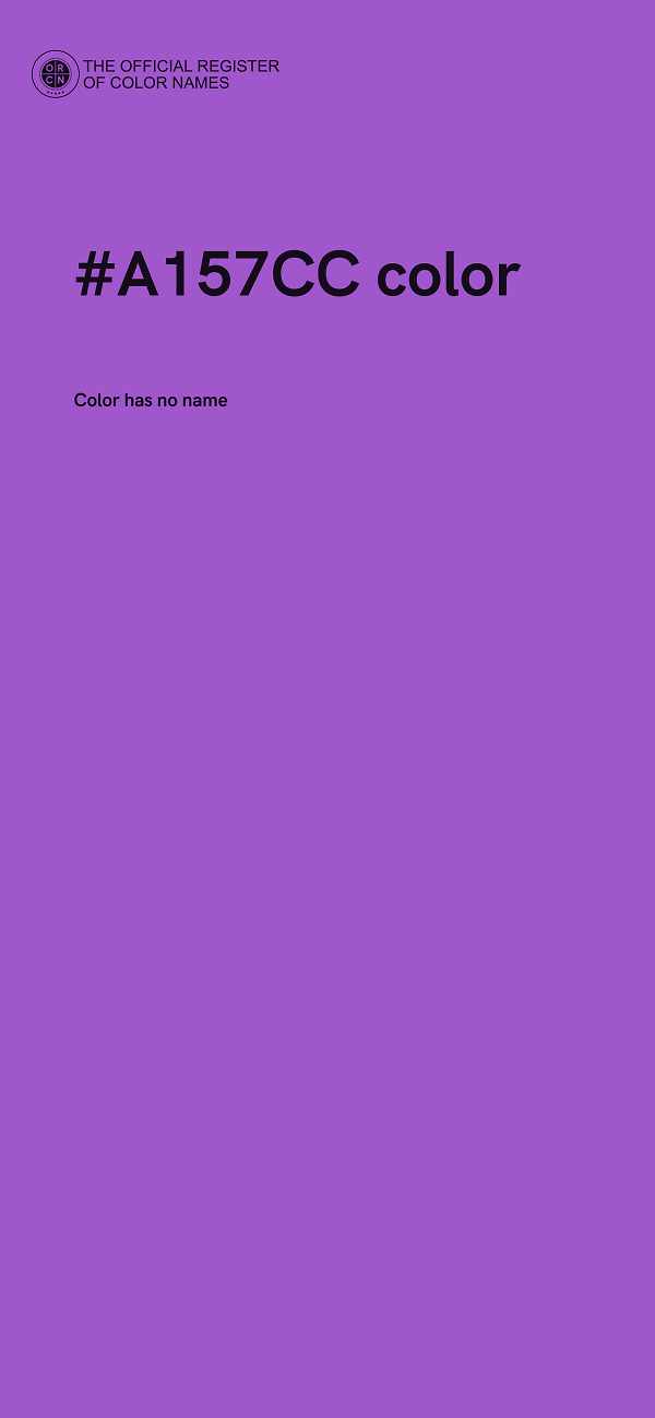 #A157CC color image