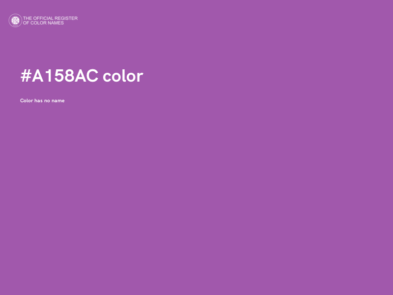 #A158AC color image