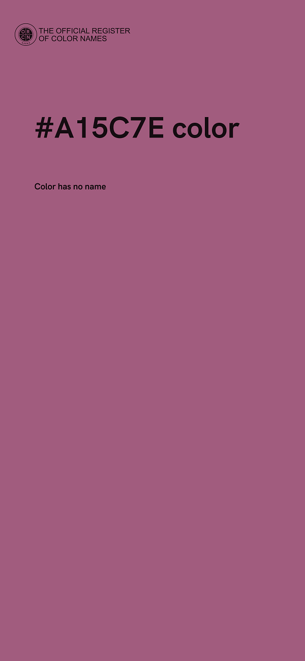 #A15C7E color image