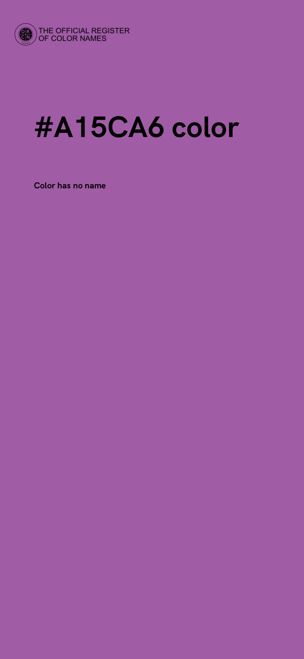 #A15CA6 color image