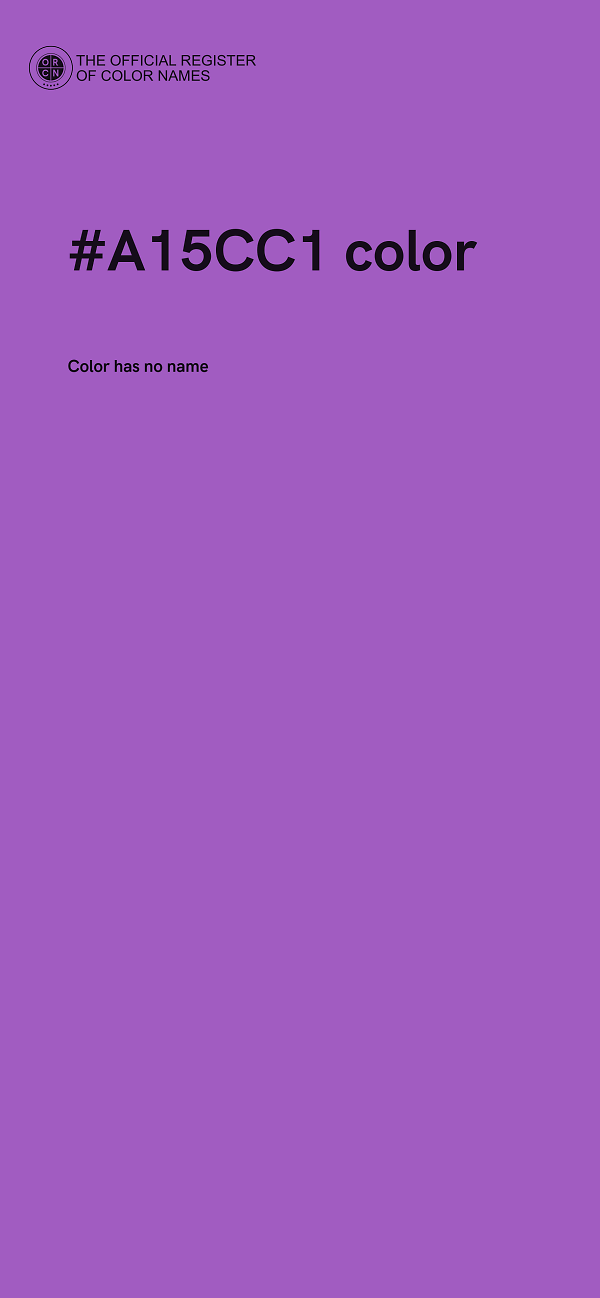#A15CC1 color image