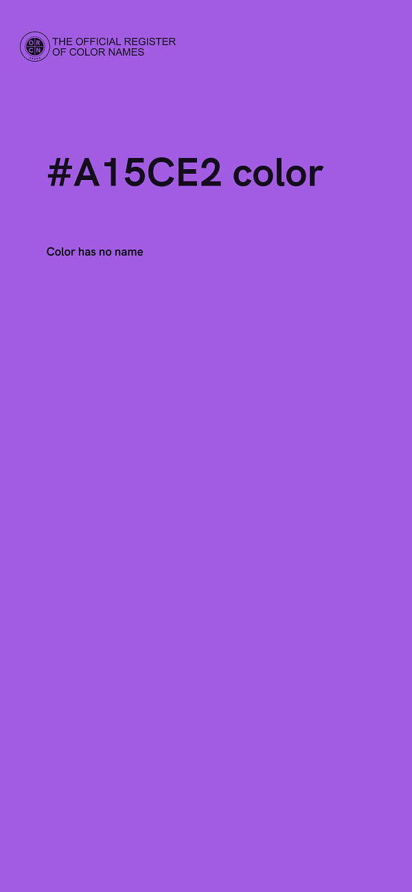 #A15CE2 color image
