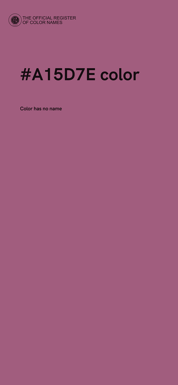 #A15D7E color image
