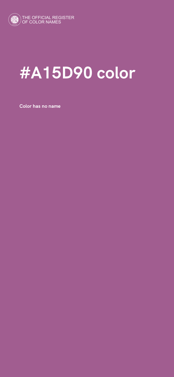 #A15D90 color image