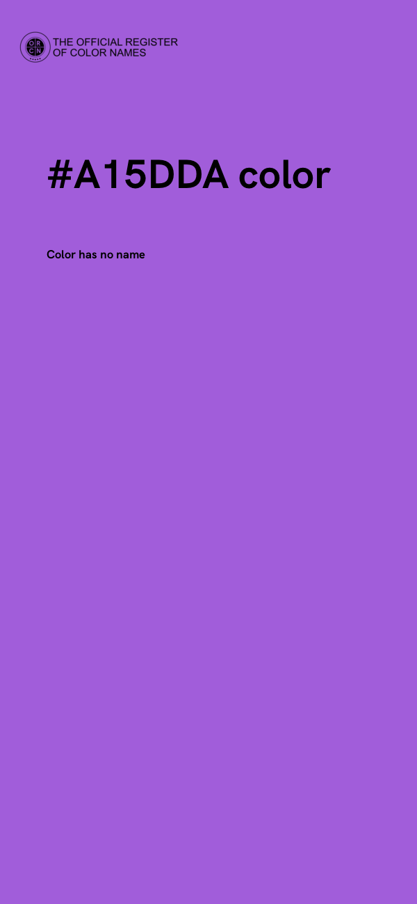 #A15DDA color image