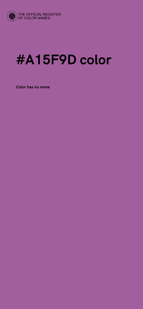 #A15F9D color image