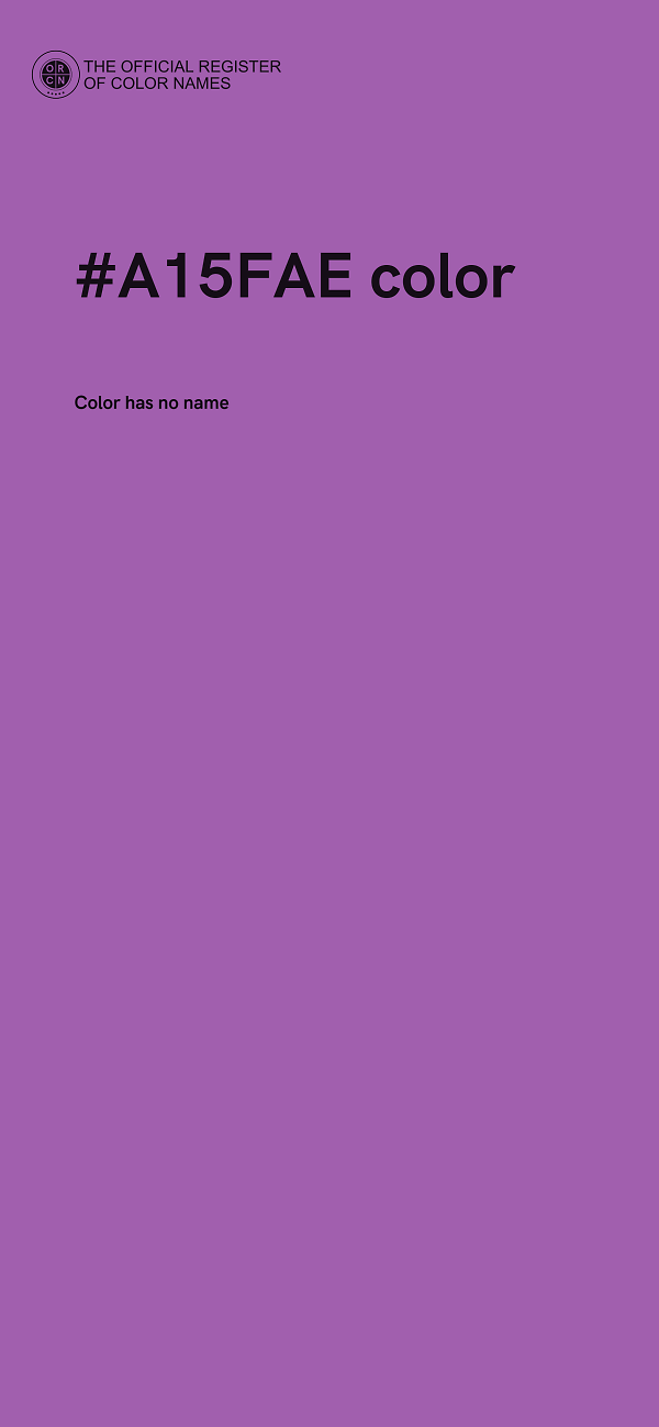 #A15FAE color image