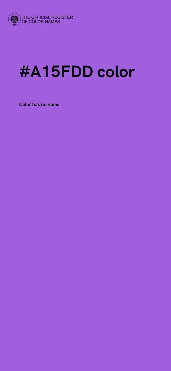 #A15FDD color image