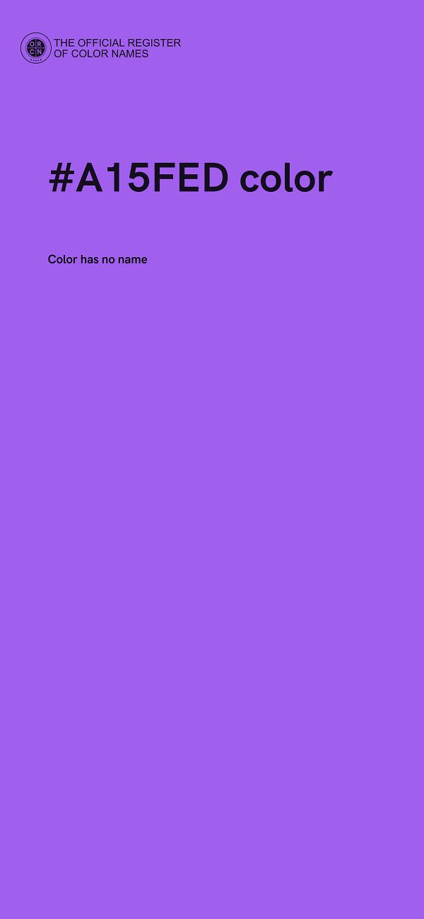 #A15FED color image