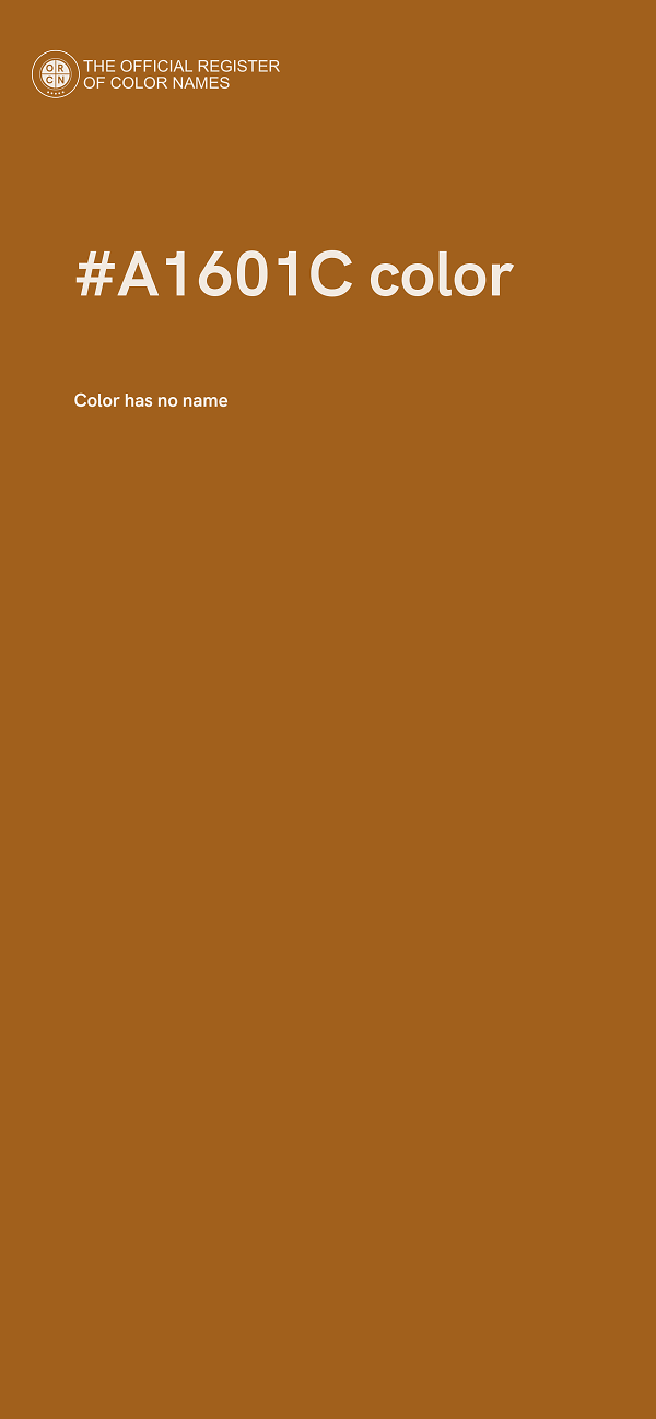#A1601C color image