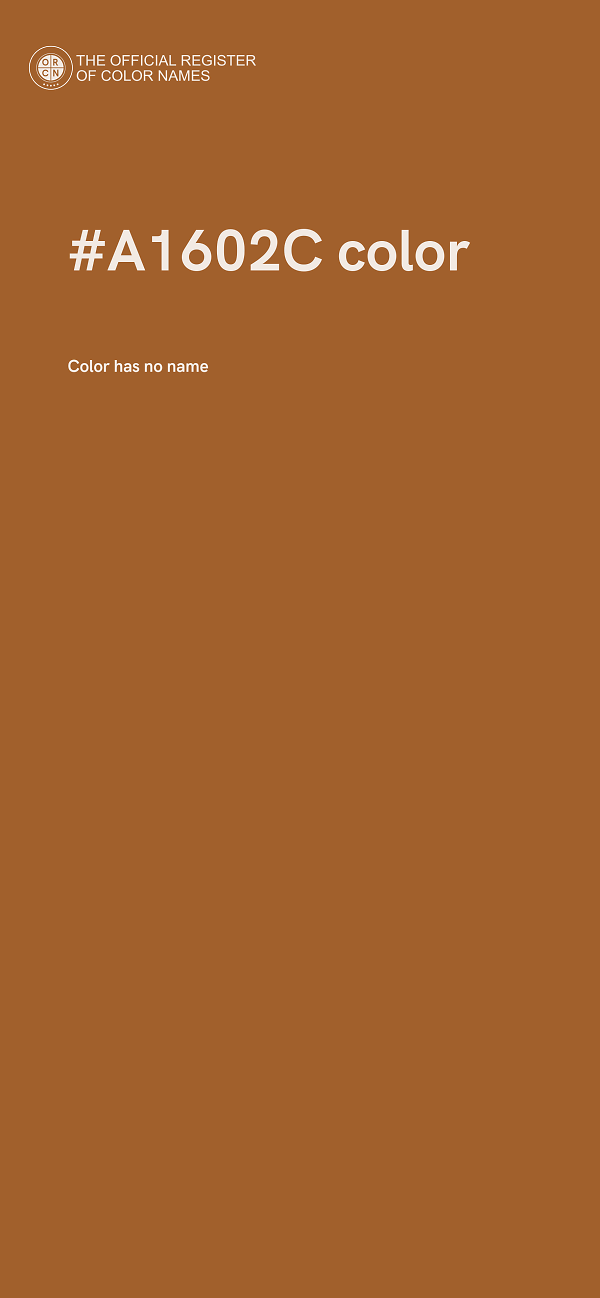 #A1602C color image