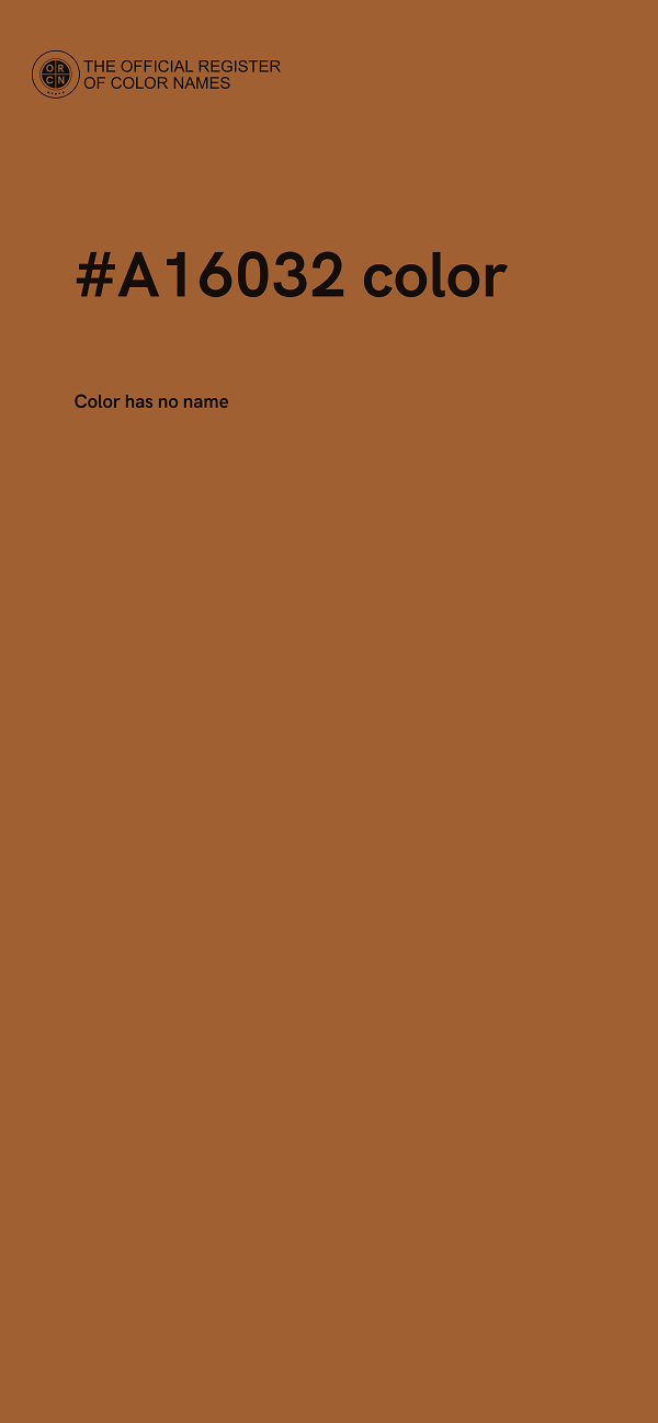 #A16032 color image